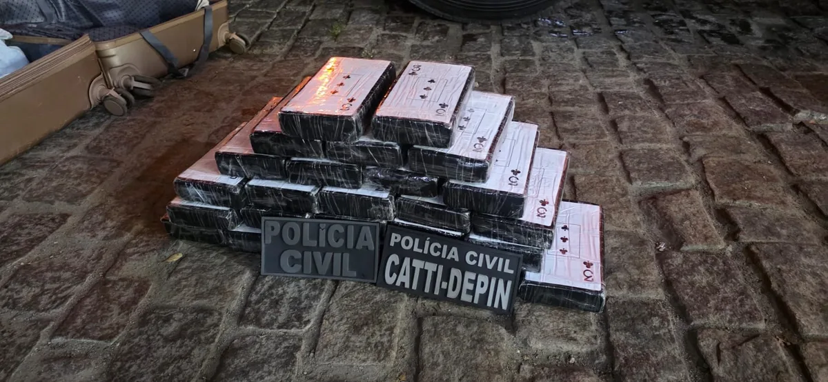 Droga avaliada em R$ 1,3 milhões é apreendida em rota interestadual