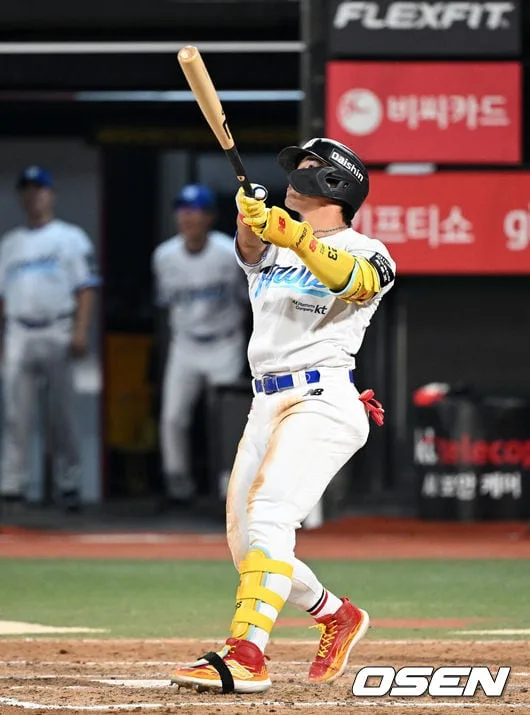 9G 만에 홈런 폭발! 안현민 살아나면 KT는 더 무섭다, 1위 지켰다…2위 삼성과 1게임차