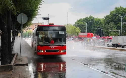 Lluve en la CDMX; activan alerta amarilla por lluvias y posible caída de granizo