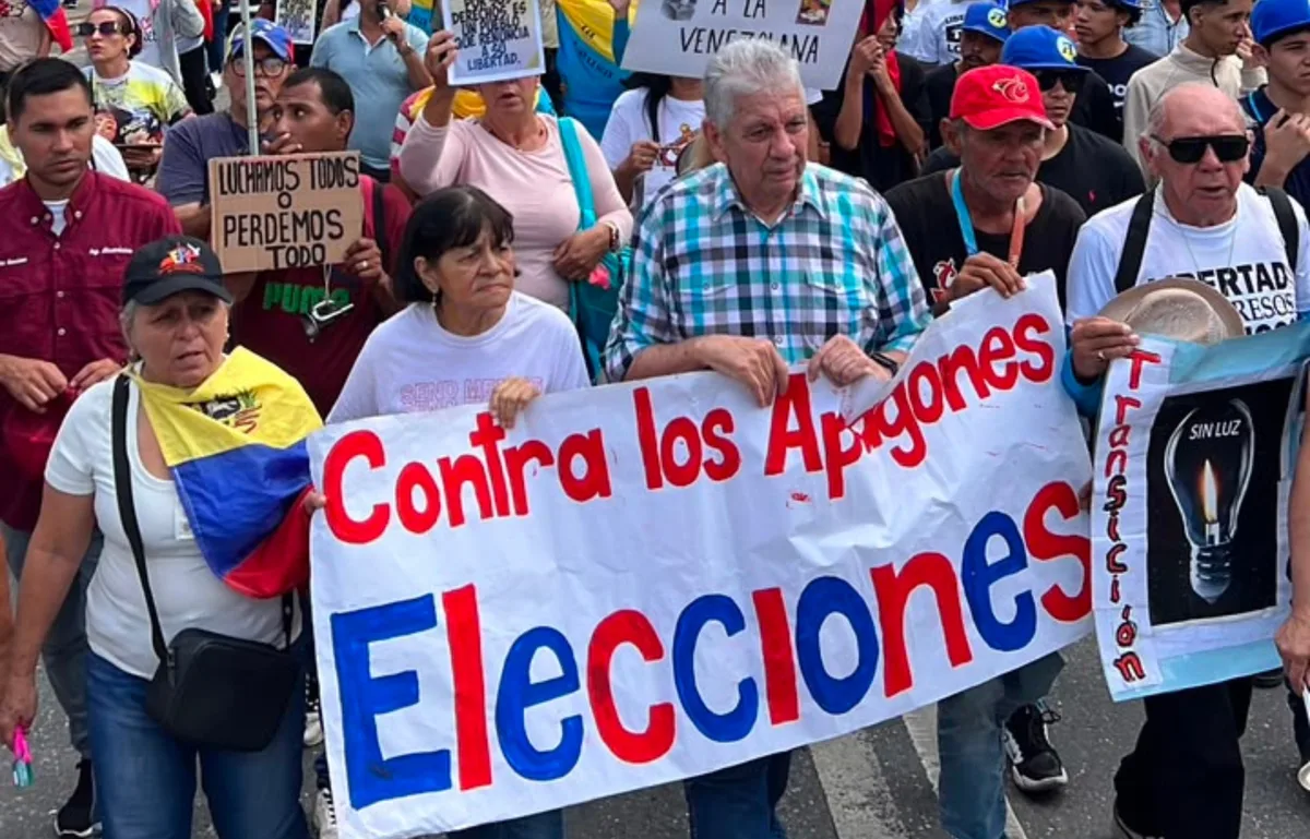 Barquisimeto se movilizó en rechazo a la crisis eléctrica