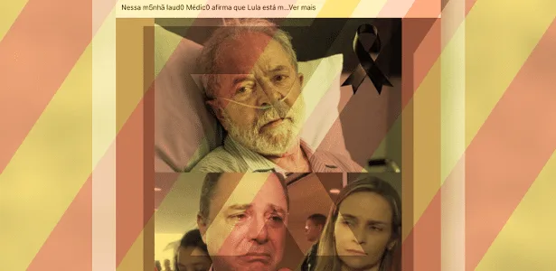 Post engana sobre saúde de Lula para gerar cliques em link de compra online