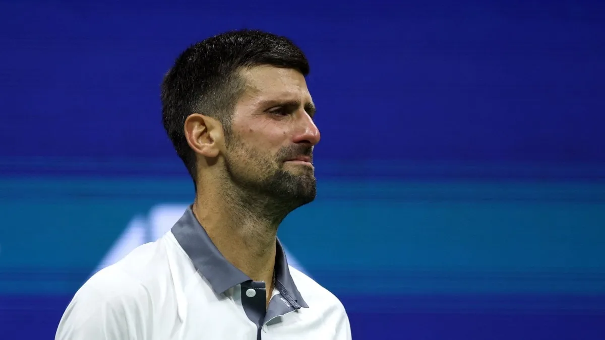 Novak Djokovic loses in Round 1, cries on court before shock exit