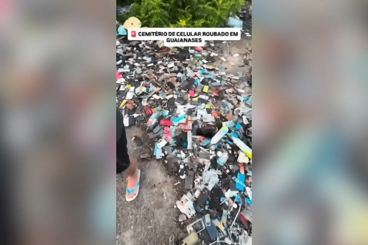 "Cemitério de celulares" era ponto de venda de drogas, diz testemunha