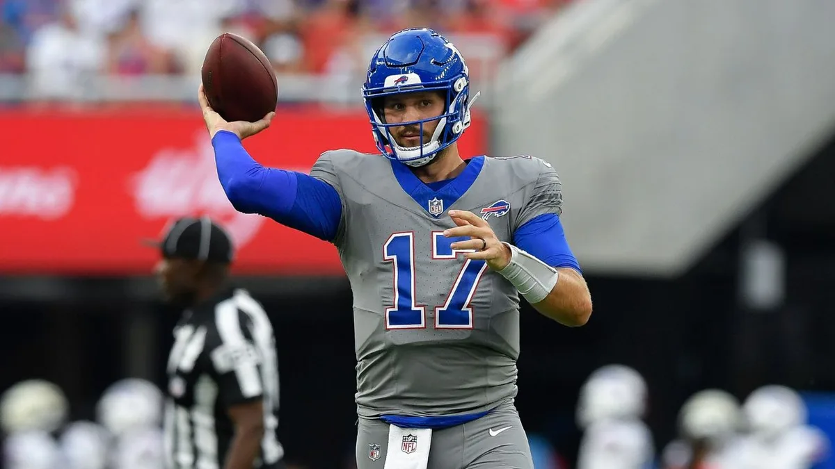 Josh Allen, Bills starters to play pre-season opener against Panthers