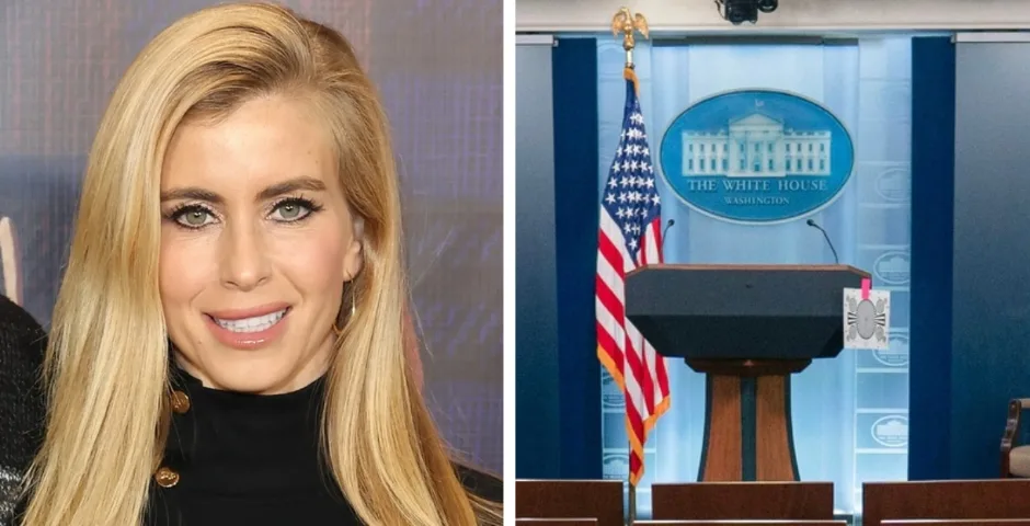 La abogada Katie Zacharia, nueva portavoz de la Casa Blanca tras la salida de Leavitt