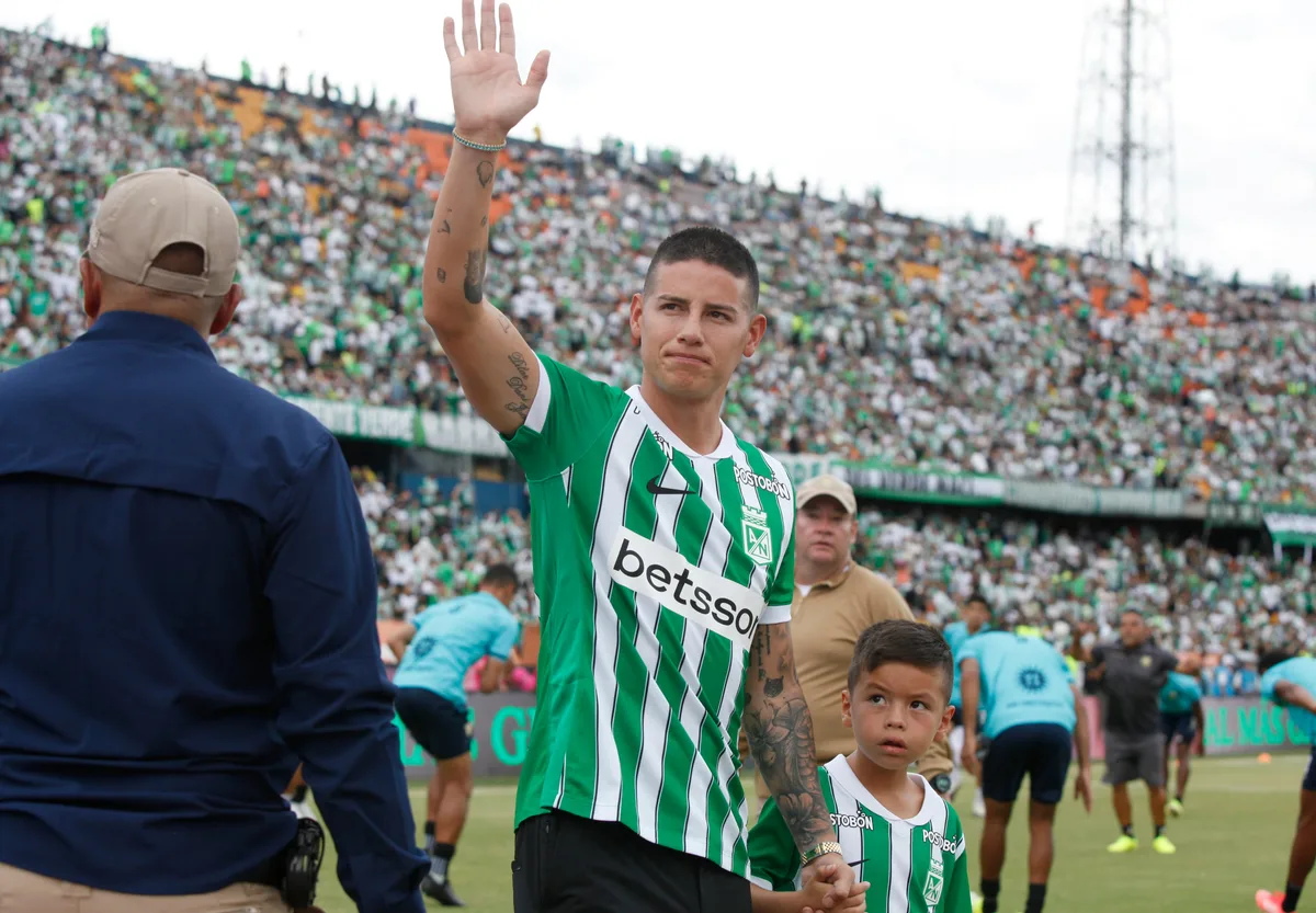 Filtración de supuesto salario de James Rodríguez en Atlético Nacional genera críticas: Carlos Antonio Vélez lo desmintió