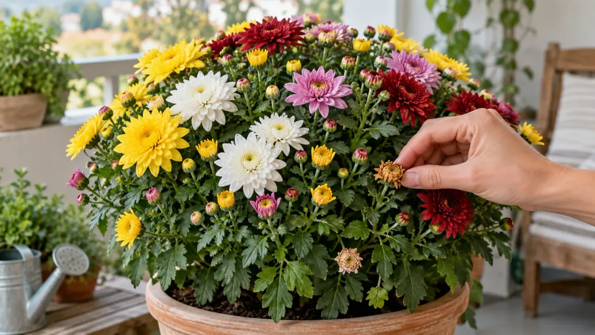 Crisântemo: 4 cuidados que ajudam essa planta de flores numerosas e coloridas a prolongar a floração e manter os botões bem desenvolvidos