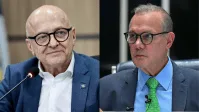 Caiado brinca com “cochilo” de Kassab em debate