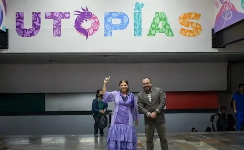 Transforman oficinas ubicadas en Metro Colegio Militar en Utopía México-Tenochtitlán; se invirtieron 52 mdp