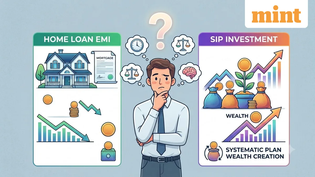 Home loan prepayment vs SIP: Which is a better option and saves you more money? Here's the maths