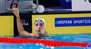 Taranto2026. Nadadora Francisca Martins conquista ouro nos 400 metros livres