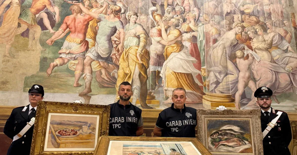 Italie. Trois toiles volées de Cézanne, Renoir et Matisse, estimées à près de 10 millions d'euros, retrouvées