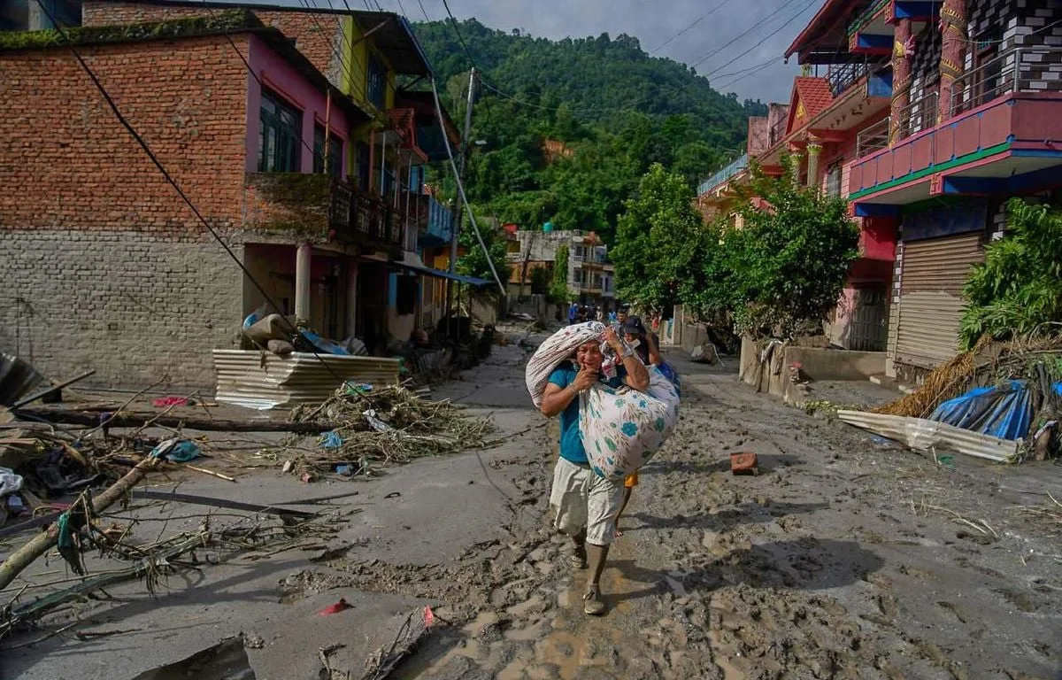 Inondations au Népal : Non, la Chine n’est pas responsable de la coulée de boue meurtrière