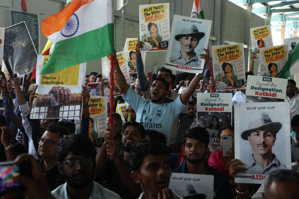 India detains thousands and locks down Delhi to foil election chief protest