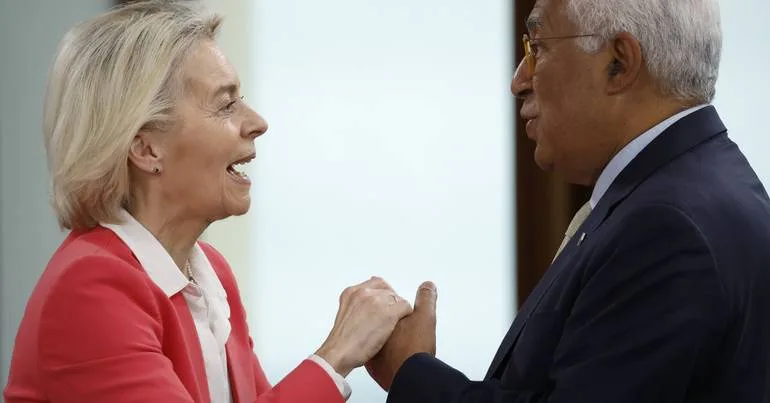 Costa e Von der Leyen declaram "apoio firme" ao TPI