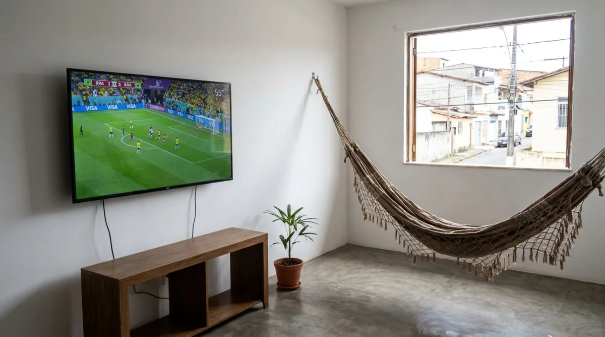Quanto custa deixar uma TV de 55 polegadas ligada por 10 horas todos os dias e por que desligá-la quando ninguém está assistindo gera economia ao longo do ano