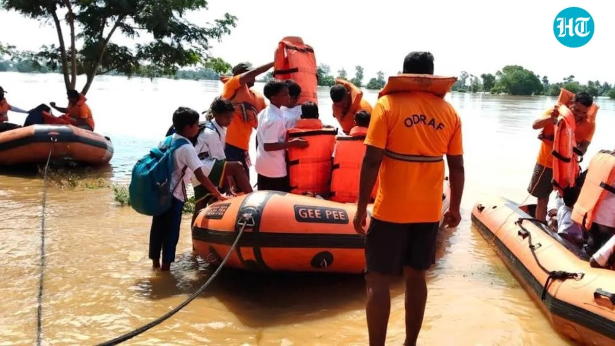 248 students rescued from flood-hit school in Odisha after 4 days: Official