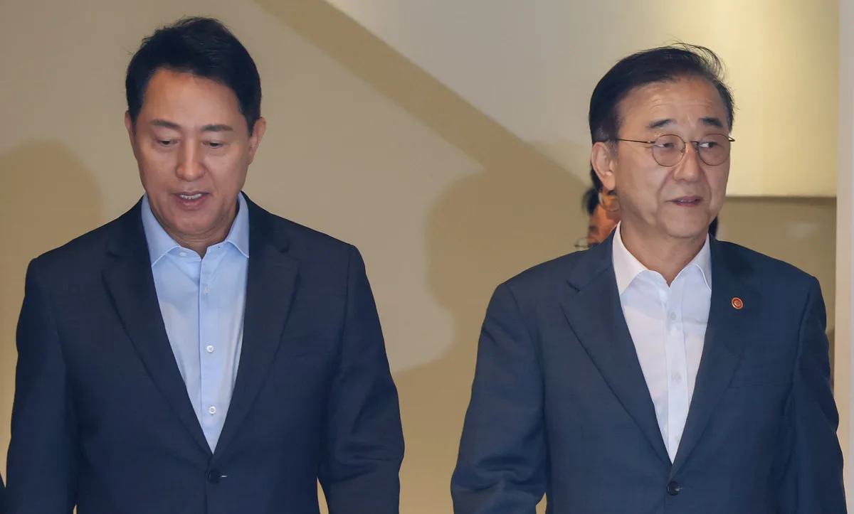 김윤덕 “용산공원 공론화하자” 오세훈 “역사의 죄인 될 것”