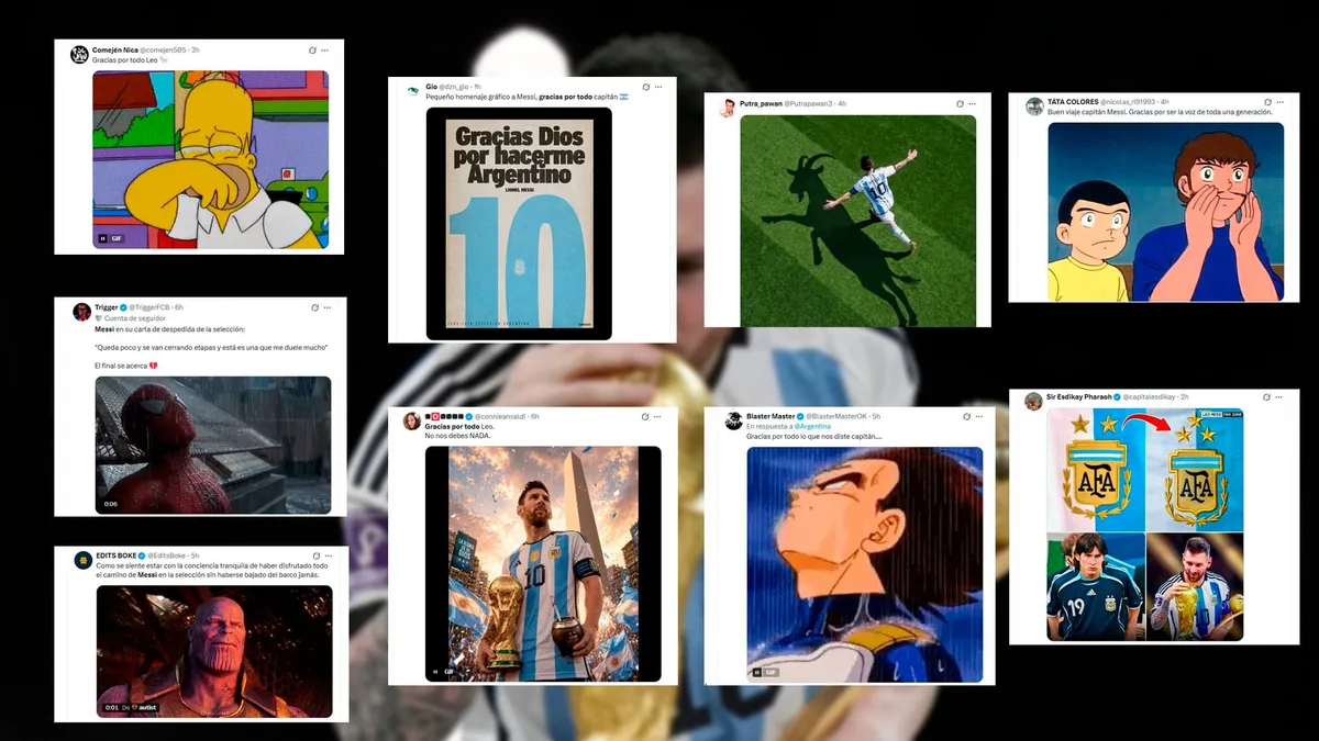 Los memes y homenajes que inundaron las redes tras el retiro de Messi de la Selección: del “no habrá otro igual” al “retiren la 10″
