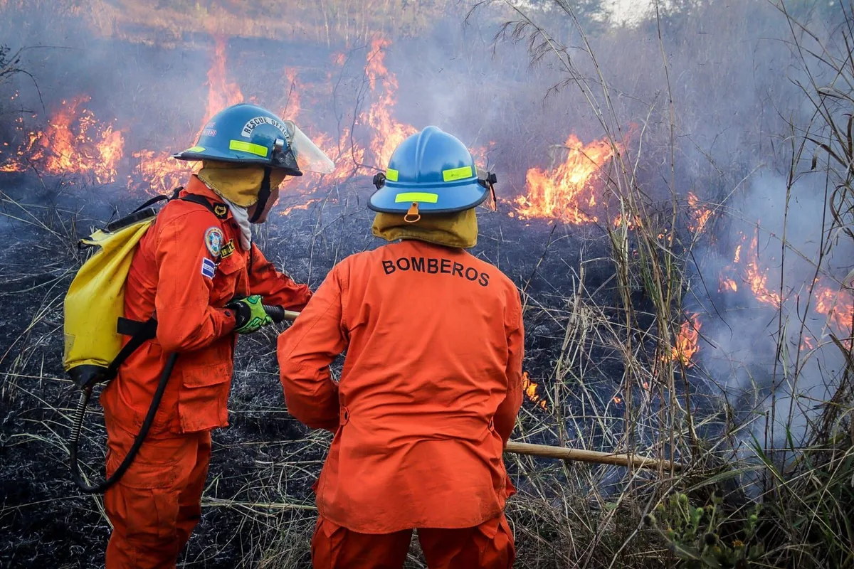 Los incendios en maleza subieron 51% en El Salvador en medio de la sequía y el calor extremo