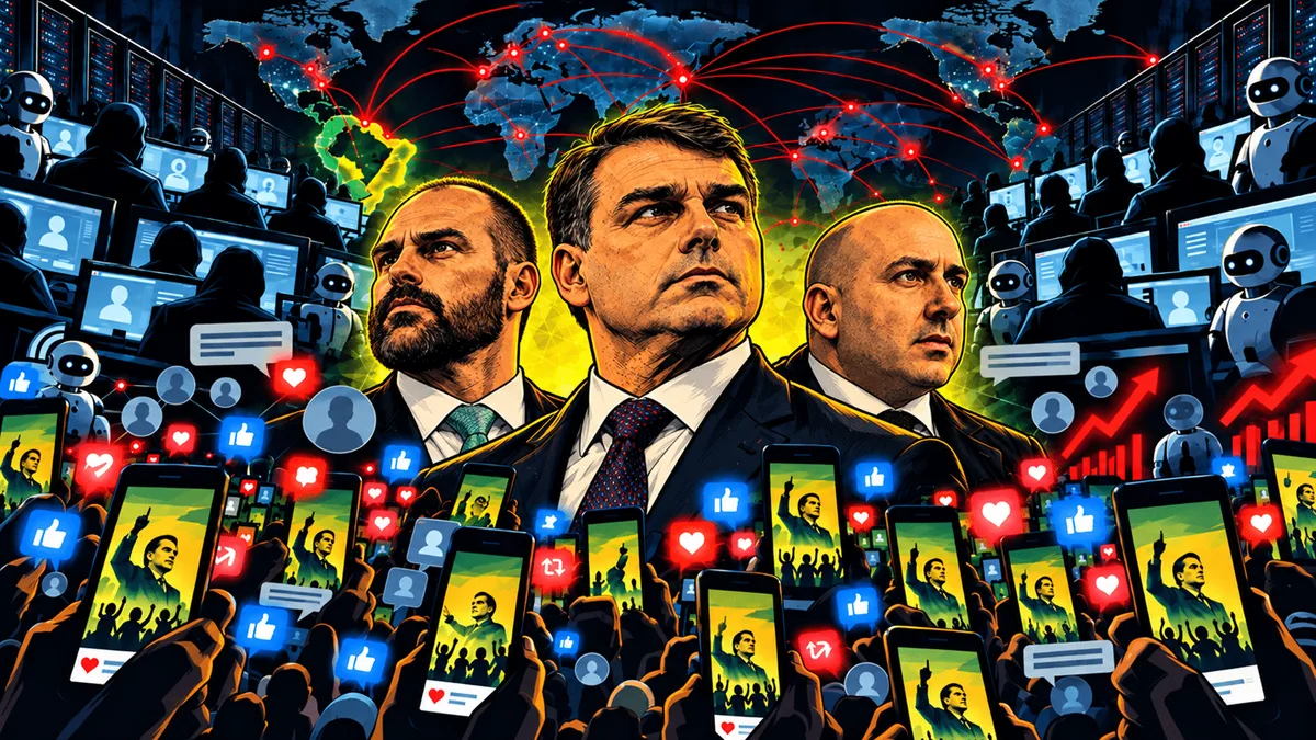 Bolsonarismo nas redes: a indústria global que fabrica popularidade