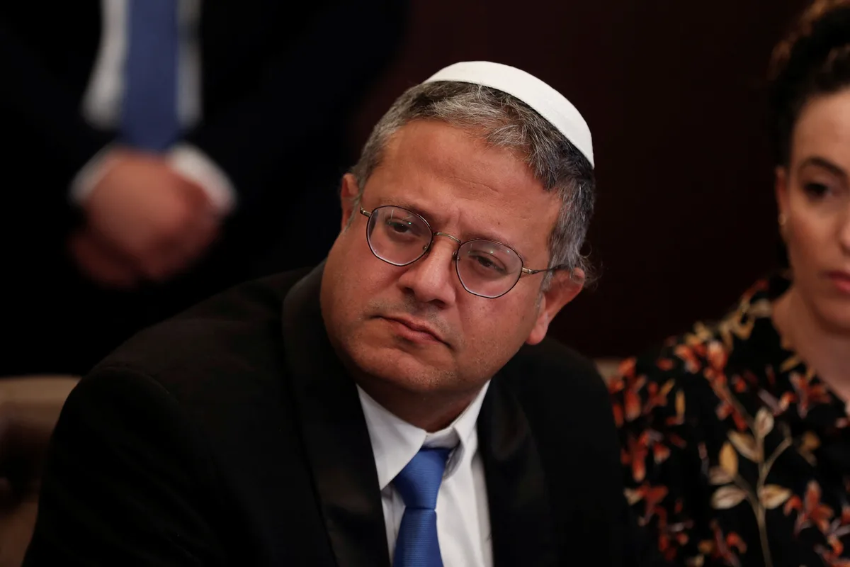 Ministro de Israel defende matar de '30 a 40' pessoas por noite em Gaza
