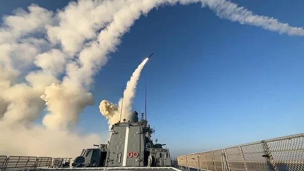 Russian Strike Ignites Cargo Ship Carrying Western Military Gear Off Ukrainian Black Sea Coast - MoD