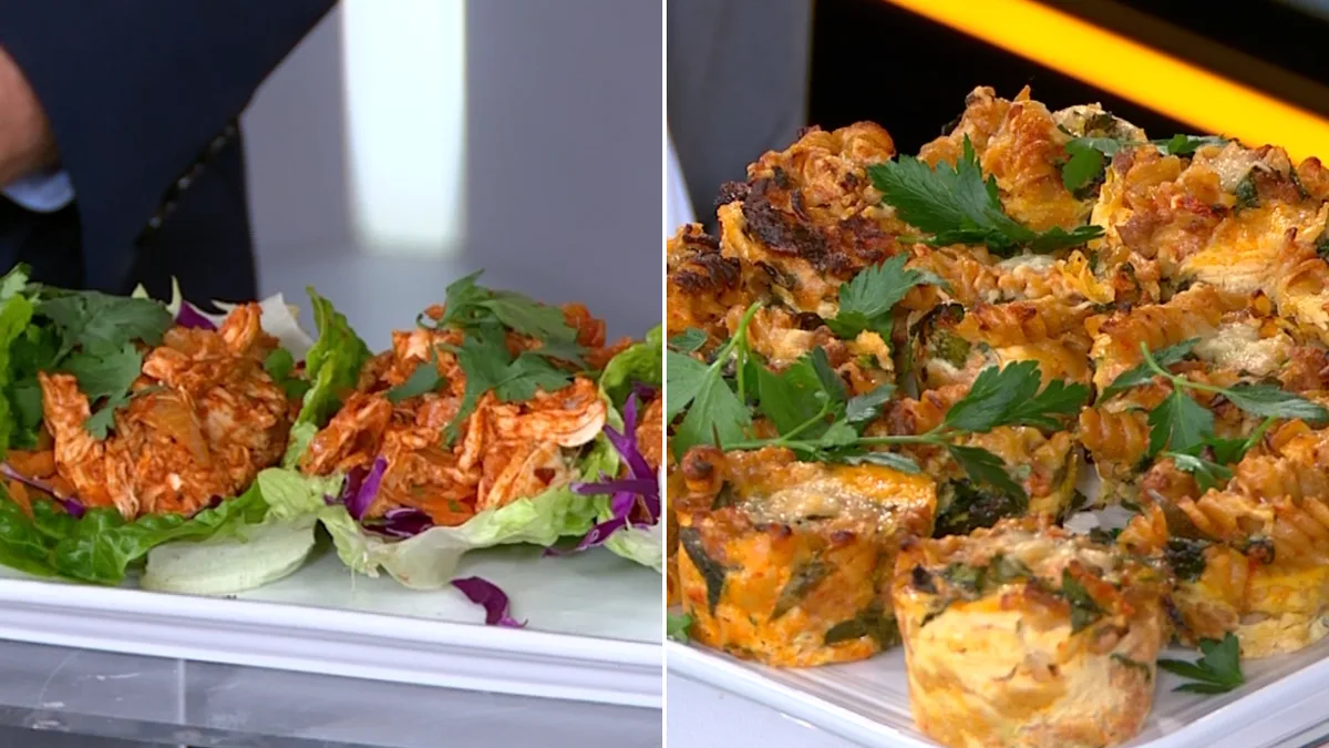 Sarah Di Lorenzo’s clever recipes transform leftovers into healthy meals in under 20 minutes