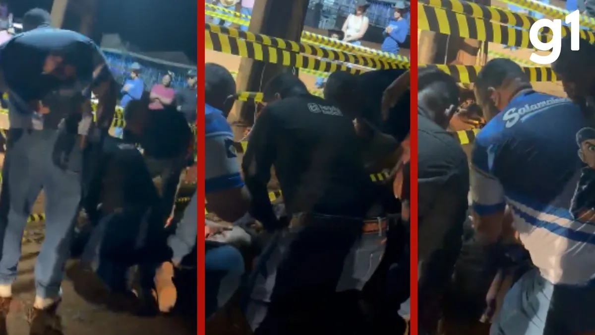 Homem morre durante rodeio às margens da MT-270 e evento é cancelado em Rondonópolis (MT)