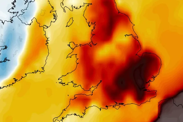UK weather maps show 31C heat surge after storms as 15 counties hit 29C or more
