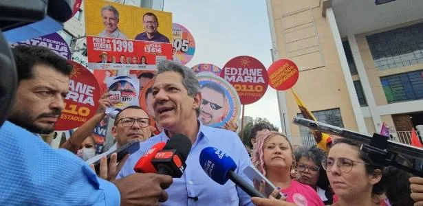 Haddad critica Flávio e fala em virar votos: 'Argumento não falta'