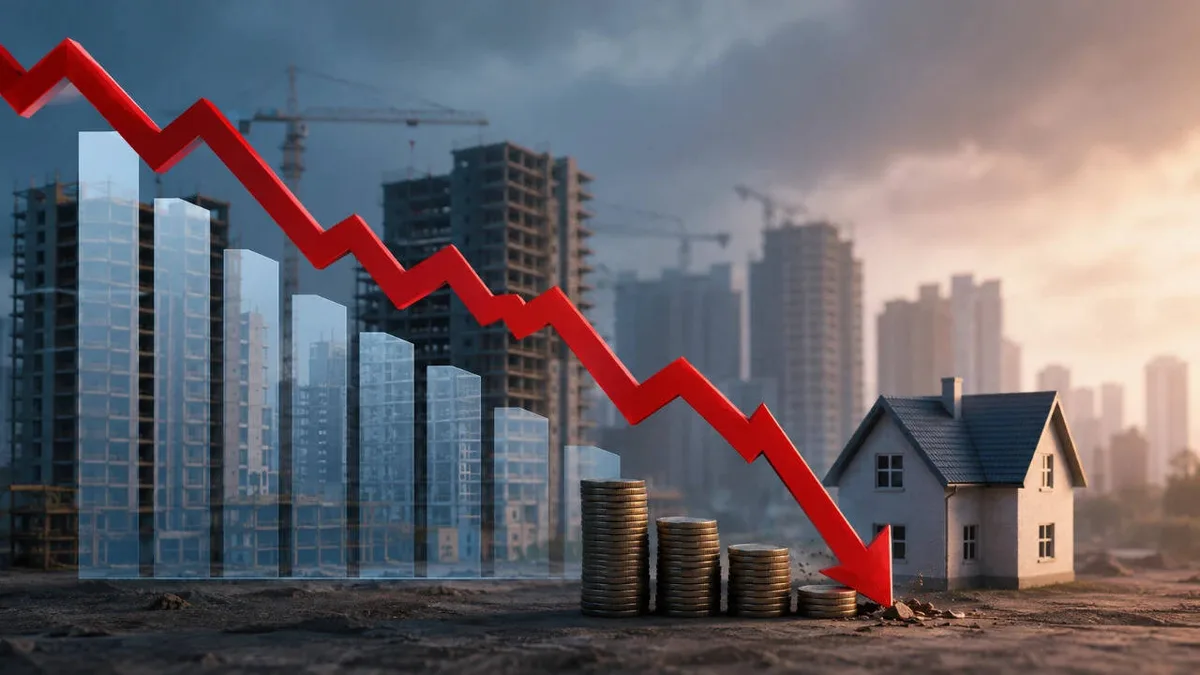 Housing sales hit a speed bump as listed developers' bookings fall 21%