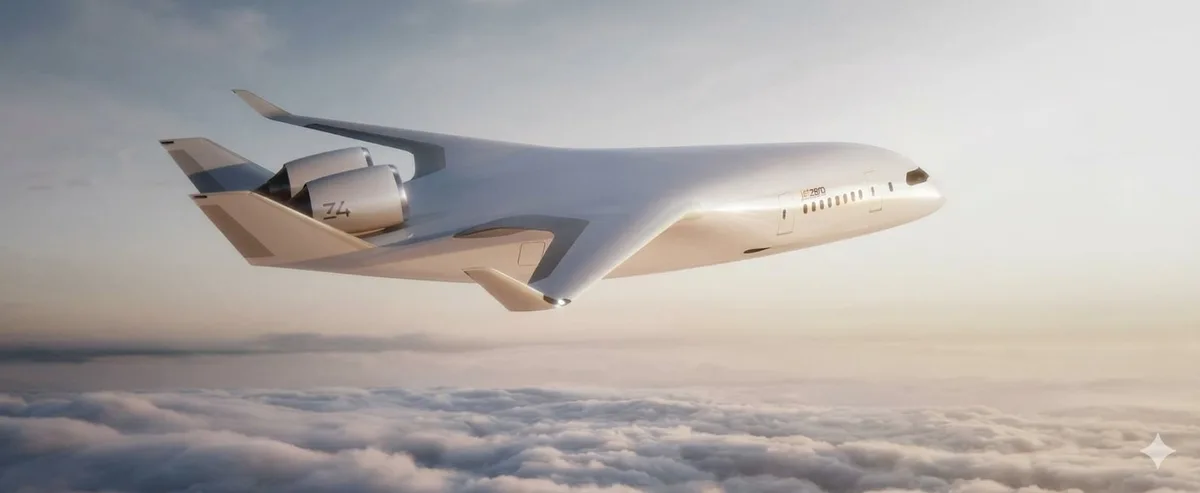 Estados Unidos presenta el primer avión comercial de ala mezclada: llevará 250 pasajeros y consumira hasta 50% menos combustible