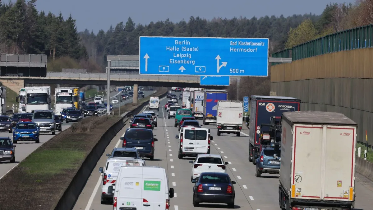 Bauarbeiten: Umwege für Autofahrer durch Autobahn-Baustellen