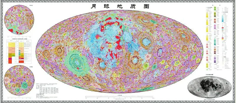 Cientistas chineses revelam o mapa mais completo já feito da Lua: 13.519 crateras mapeadas