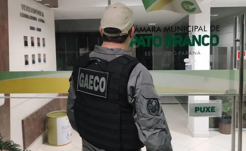 “Homens de Bem”? Gaeco mira presidente da Câmara de Pato Branco por esquema de doação falsa e fraude em licitação