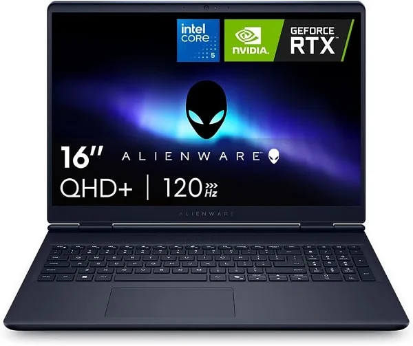 Notebook gamer potente: Alienware 16 Aurora com RTX 4050 e tela de 120Hz está com 25% OFF