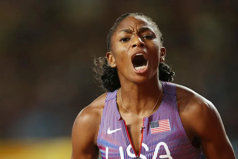 La revanche supersonique de Jefferson-Wooden, vainqueure du 100 m de l'Ultimate Championship : « Dans les starting-blocks, je me suis dit que c'était mon moment »