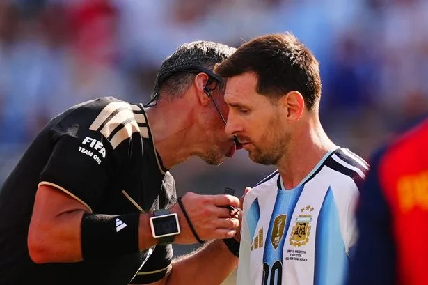 World Cup final referee's unheard plea to Lionel Messi exposed in new footage