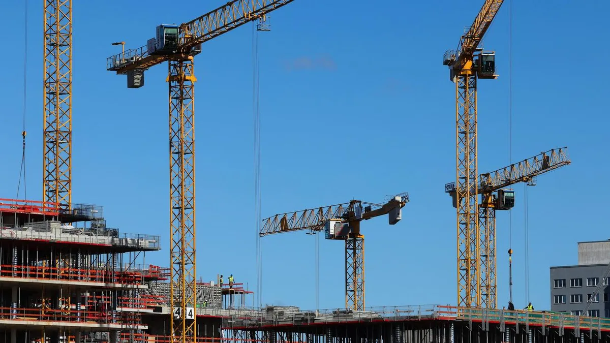 Bauindustrie: Baubranche spricht von deutlich mehr Aufträgen