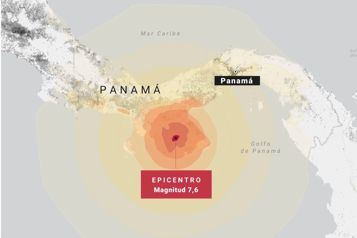 Un potente terremoto sacudió Panamá: levantan las alertas de tsunami en la región