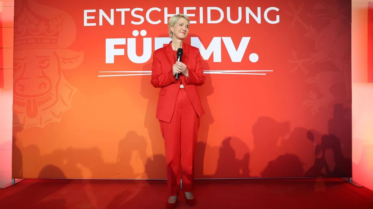 Mecklenburg-Vorpommern: Wahlkrimi bis Mitternacht: Wie Schwesig um ihre Macht zitterte