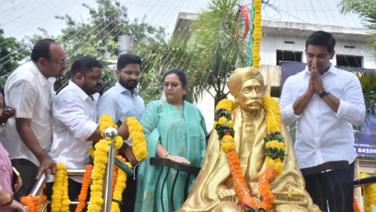 Gurajada’s works will inspire generations, says Minister Kondapalli Srinivas on 164th birth anniversary