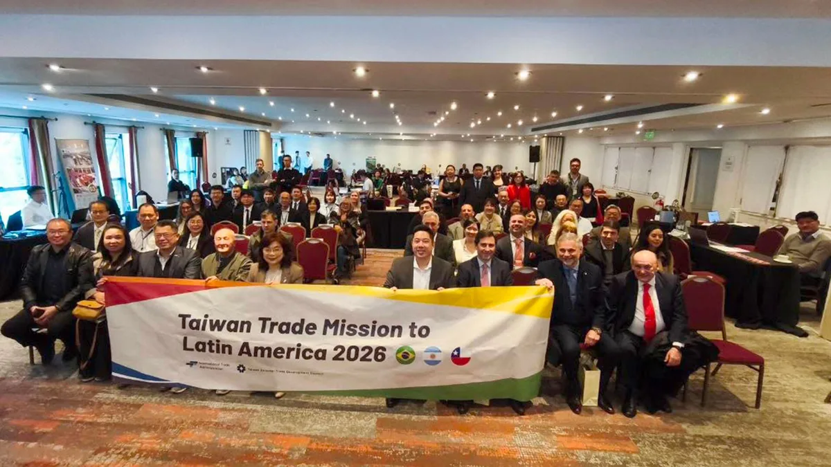 Las empresas de Taiwán realizaron en Buenos Aires 200 reuniones de negocios
