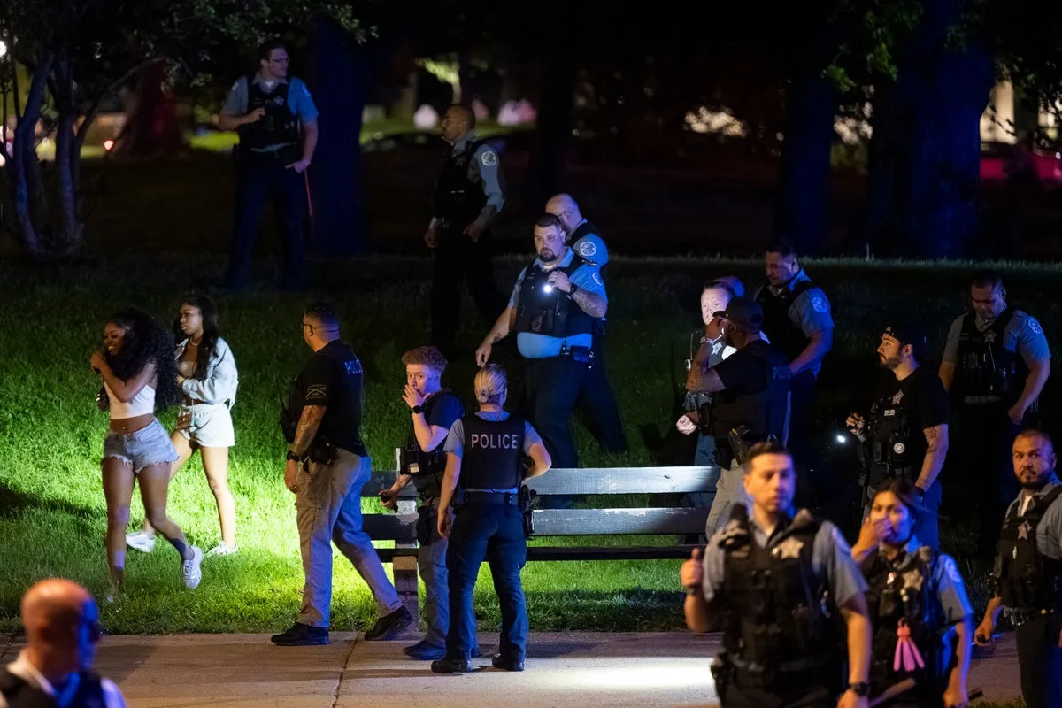 ‘This is only the beginning,’ LAPD warns after 700-person street takeover erupts