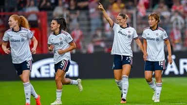 Frauen des FC Bayern zu stark für Union Berlin