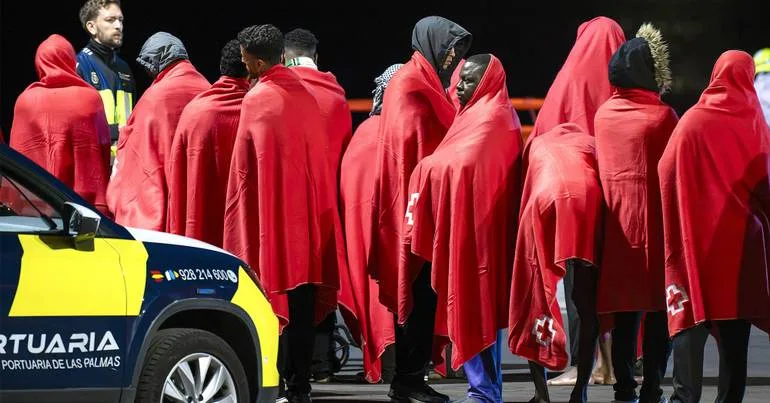 Embarcação com 53 migrantes intercetada em Lanzarote
