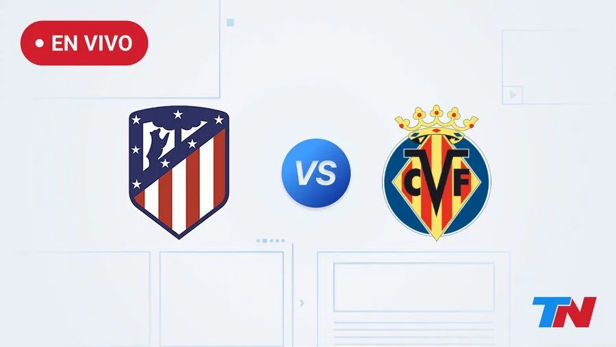 Atl. Madrid vs Villarreal en vivo por la fecha 2 de La Liga de España: hora, dónde ver y formaciones