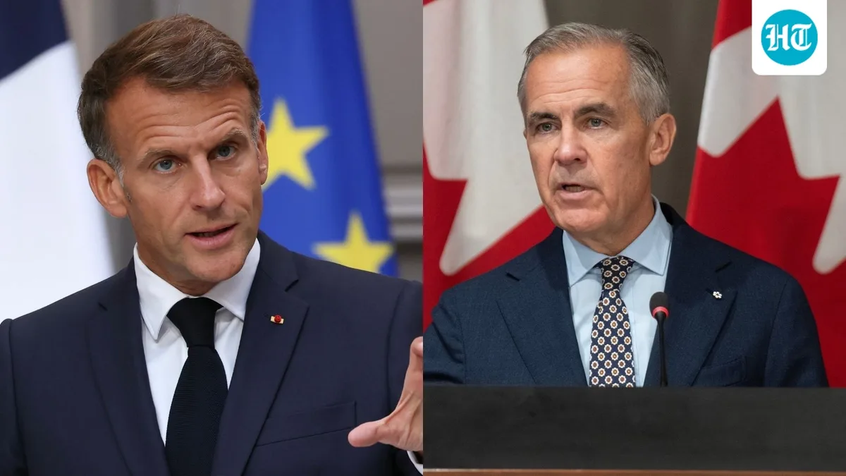 Macron and Carney to hold talks on strengthening Canada-France economic and defense ties