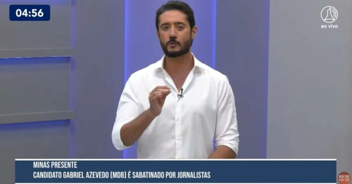 Debate ao governo de Minas Gerais tem apenas um candidato